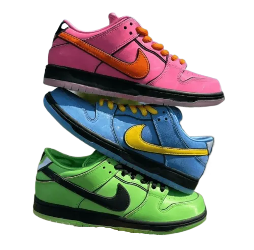 SB Dunks Powerpuff Girls thumbnail 2