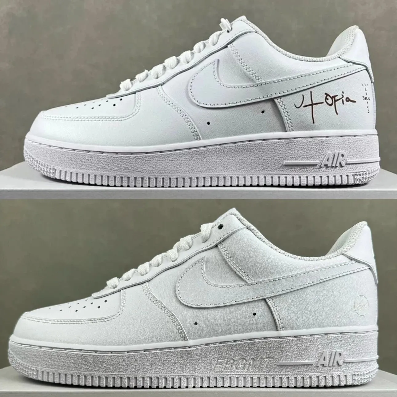 Travis Scott x NK Air Force 1's thumbnail 5