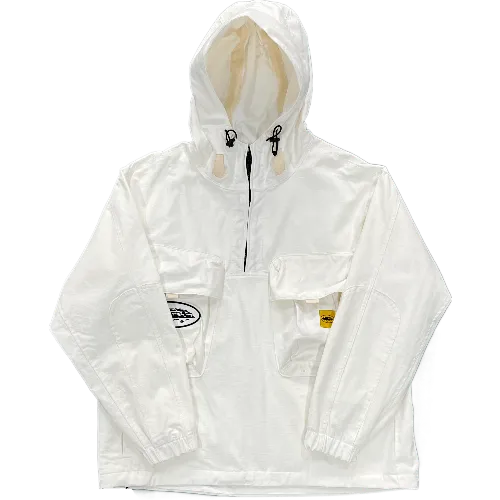 CORTEIZ JACKET SLANT POCKET WHITE thumbnail 2