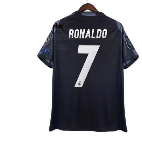 16-17 Real Madrid's second away football jersey, Champions League version thumbnail 2