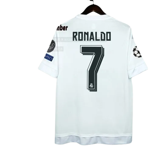 15-16 Real Madrid Home Football Jersey Champions League Edition thumbnail 2