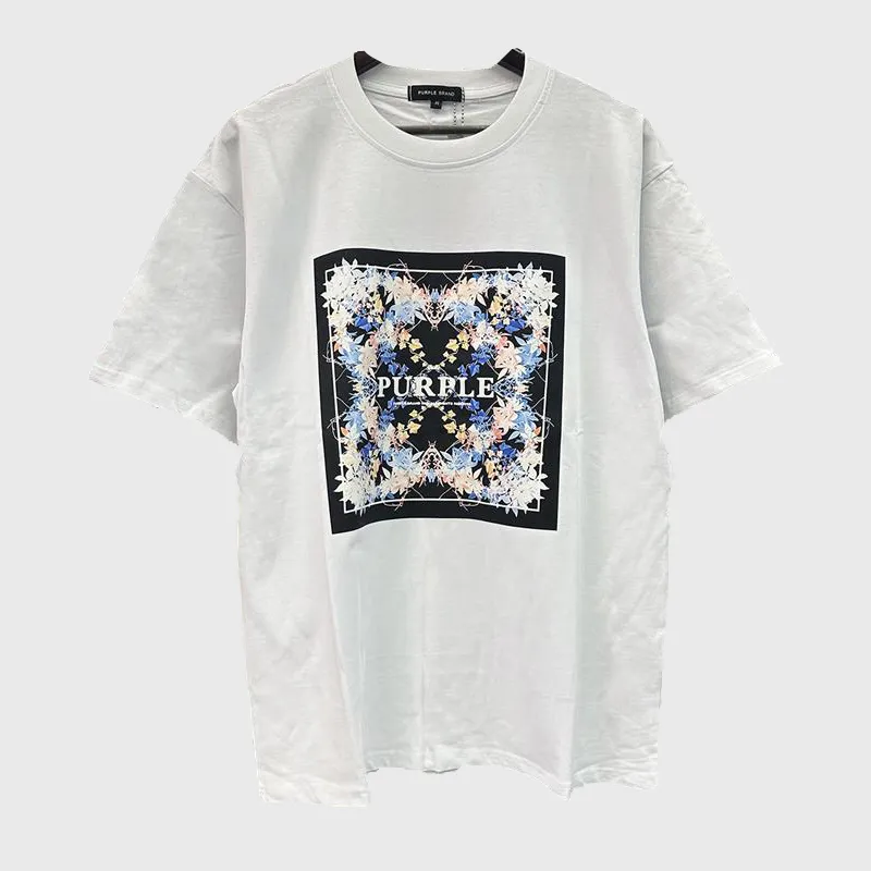 purple brand T-shirt thumbnail 2