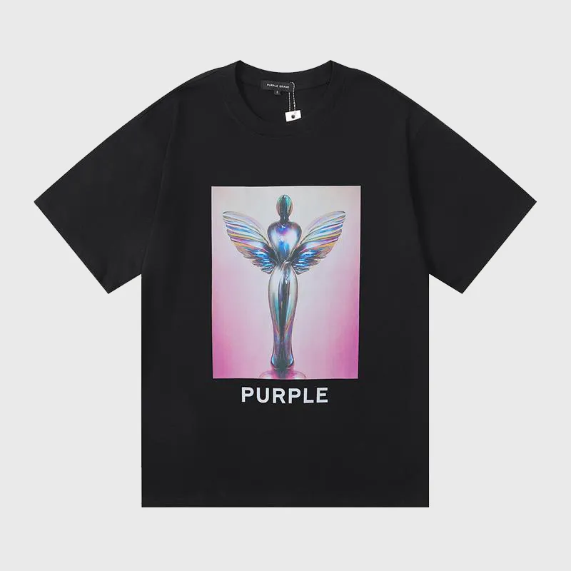 purple brand T-shirt thumbnail 2